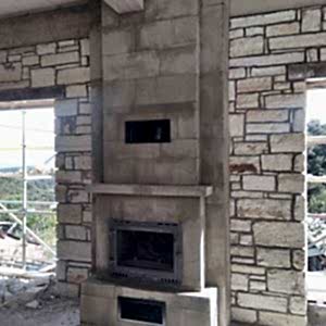 Giydirmesiz Kaba Şömineler